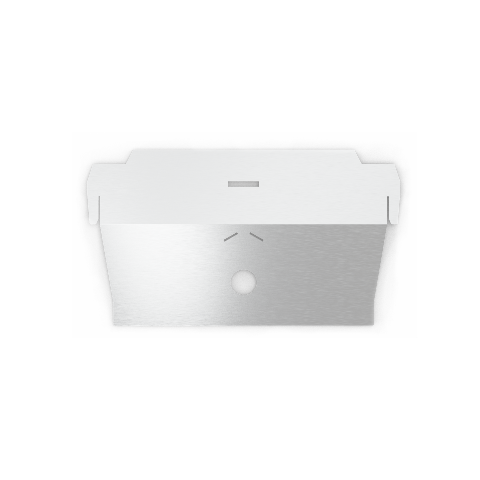 Small head part with burner pipe inlet