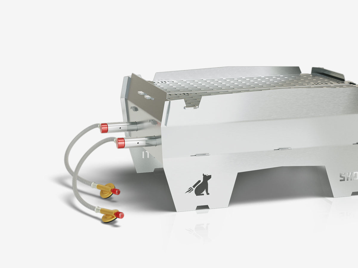 SKOTTI — The world's first plug-in gas grill - mobile, small, hot
